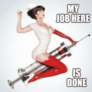 my job here