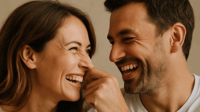 smiling happy woman